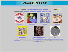 Tablet Screenshot of power-tarot.de